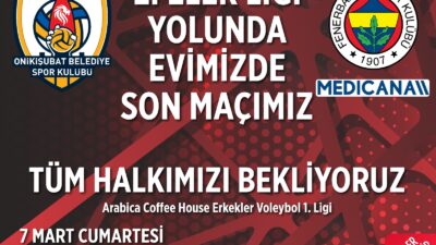 Onikişubat Belediye Spor Kulübü Erkek Voleybol Takımı, sezonun en kritik