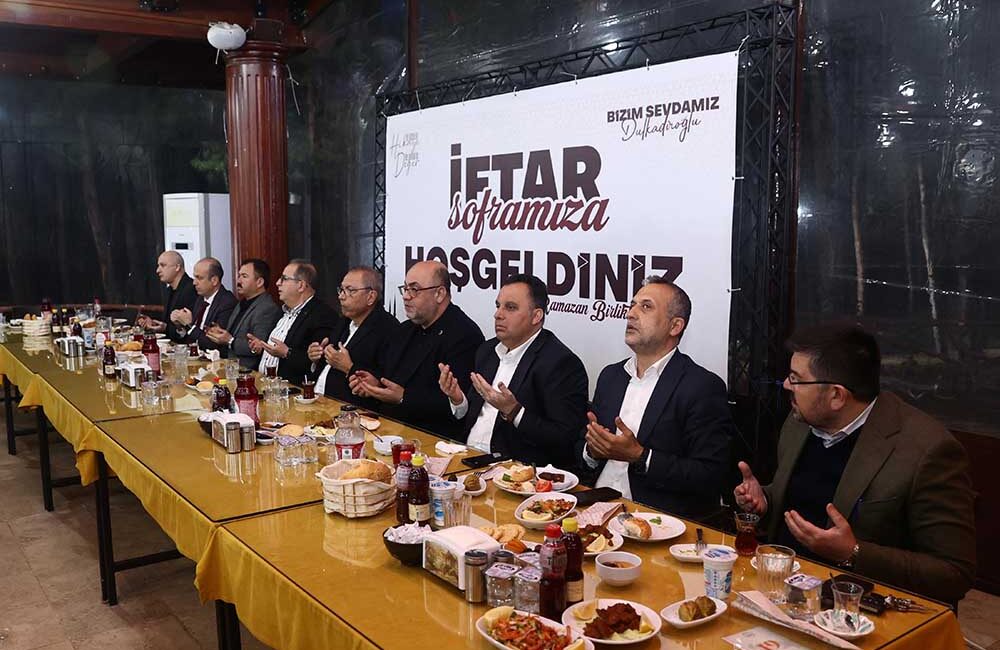 Kahramanmaraş’ın Dulkadiroğlu ilçesinde Ramazan ayının manevi atmosferinde anlamlı bir buluşma