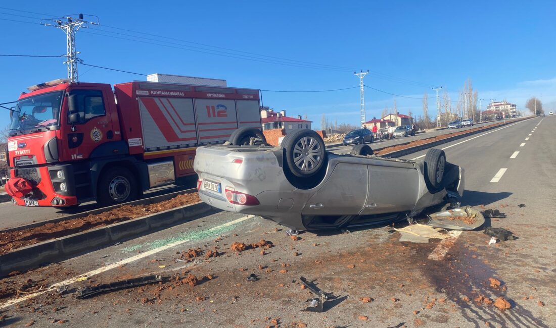Kahramanmaraş’ın Nurhak ilçesinde meydana gelen trafik kazasında 2 kişi yaralandı.
