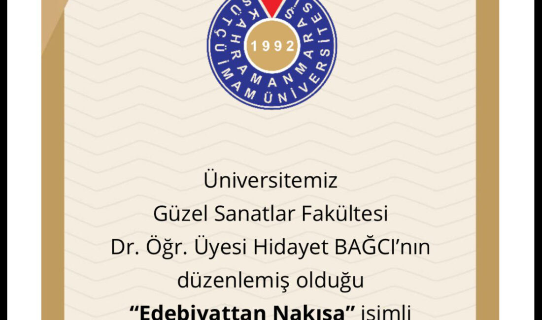 Sözcüklerin ilmeklere, hikâyelerin sabırlı bir emeğe dönüştüğü ”Edebiyattan Nakışa” kişisel