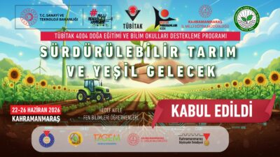 Kahramanmaraş İl Millî Eğitim Müdürlüğü adına hazırlanan “Sürdürülebilir Tarım ve