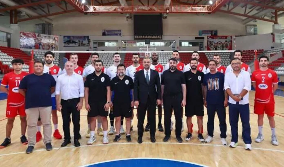 Kahramanmaraş voleybolunda bir ilk yaşandı. Erkekler Voleybol 1. Lig ekiplerinden