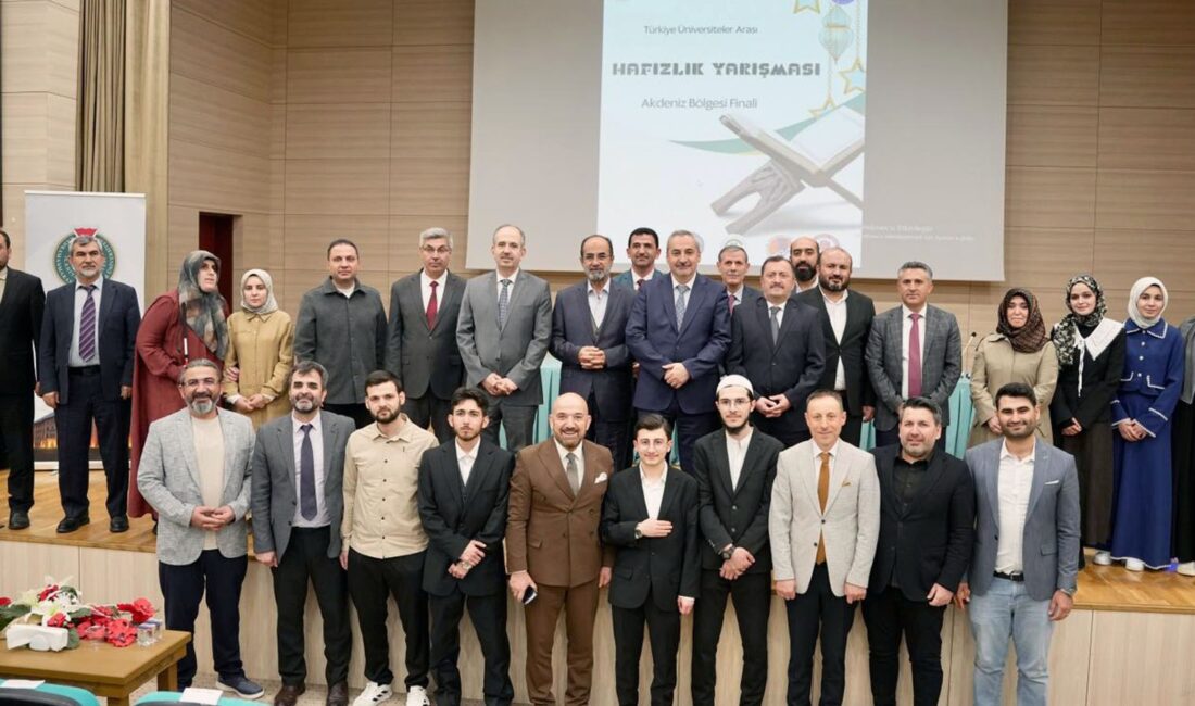 Türkiye Üniversitelerarası Erkekler ve Kadınlar Hafızlık Yarışması Akdeniz Bölge Finali