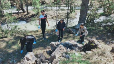 Kahramanmaraş’ta Andırın - Geben Şehit Ramazan Avcı Anadolu Lisesi öğrencileri,