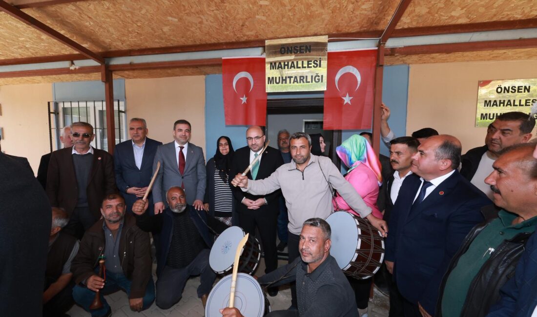 Kahramanmaraş Milletvekili Prof. Dr. Mehmet Şahin, Onikişubat’ın Önsen Mahallesi’nde gerçekleştirilen