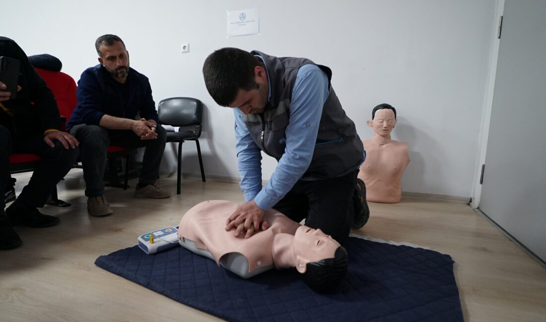 Büyükşehir Belediyesi İş Sağlığı ve Güvenliği Şube Müdürlüğü tarafından personellere