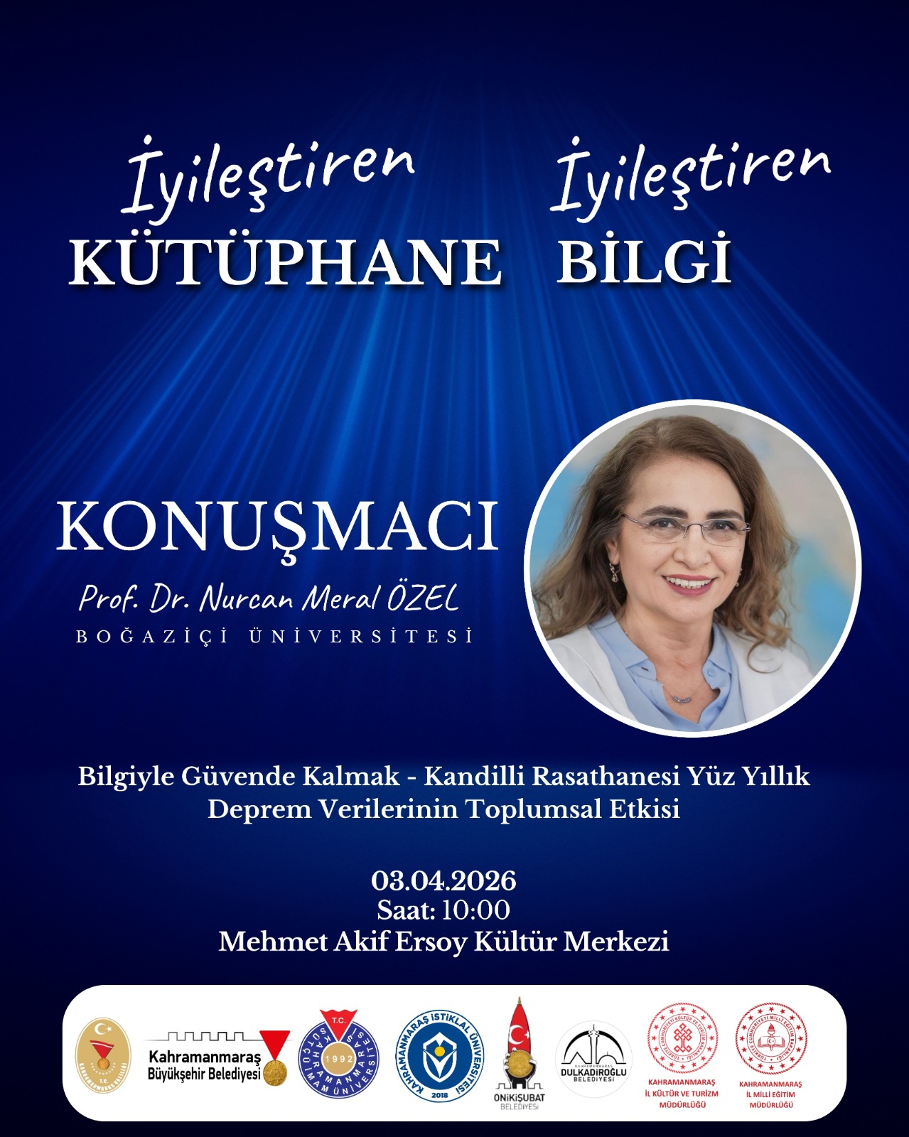 Büyükşehir Belediyesi öncülüğünde düzenlenen 62. Kütüphane Haftası etkinlikleri, 3 Nisan