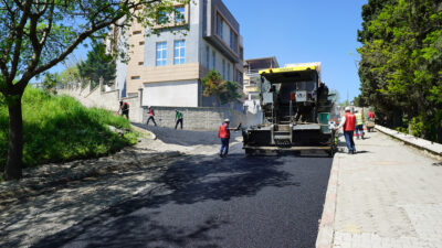 Büyükşehir Belediyesi, şehir merkezinde altyapı imalatlarının tamamlandığı Hakkı Kısakürek Caddesi,