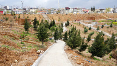 Büyükşehir Belediyesinin ‘Yeşil Dönüşüm’ prensibi ile Malik Ejder Mahallesi’nde75 bin