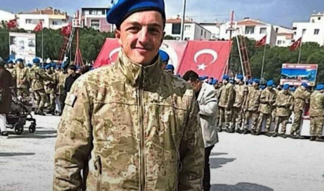 Trabzon’un Ortahisar ilçesine bağlı Pelitli Mahallesi, Tekirdağ Çorlu’da vatani görevini yaparken rahatsızlanan 23