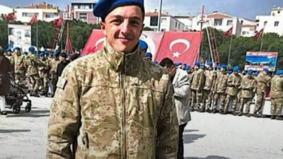 Trabzon’un Ortahisar ilçesine bağlı Pelitli Mahallesi, Tekirdağ Çorlu’da vatani görevini yaparken rahatsızlanan 23
