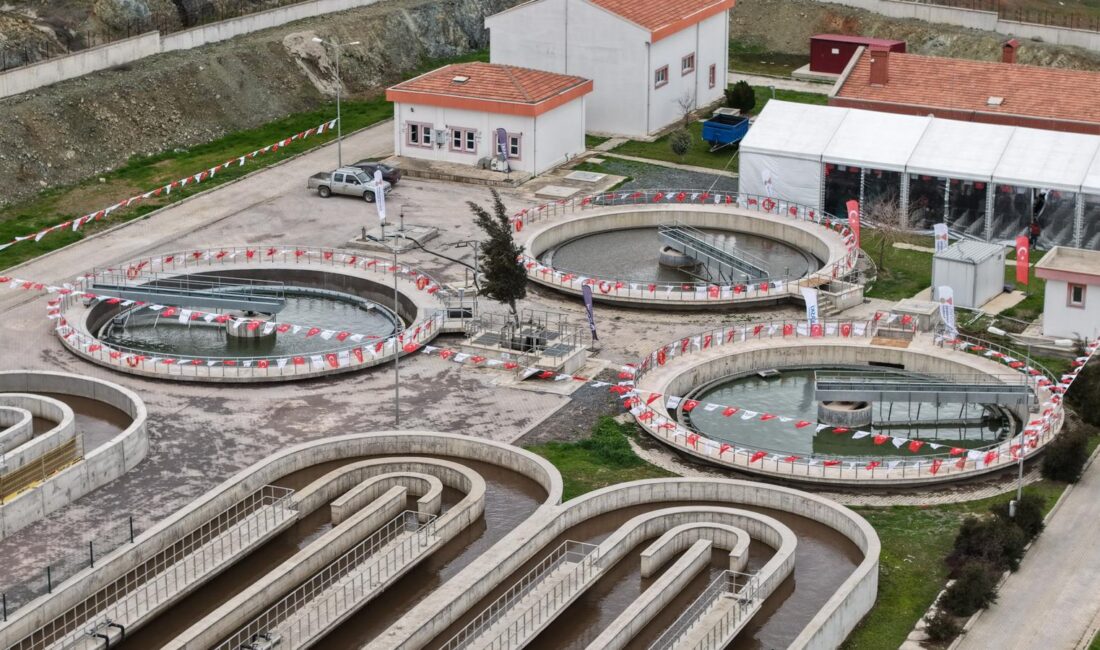 Büyükşehir Belediyesi tarafından Türkoğlu İleri Biyolojik Atıksu Arıtma Tesisi’nde gerçekleştirilen