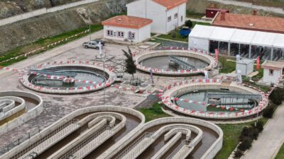 Büyükşehir Belediyesi tarafından Türkoğlu İleri Biyolojik Atıksu Arıtma Tesisi’nde gerçekleştirilen