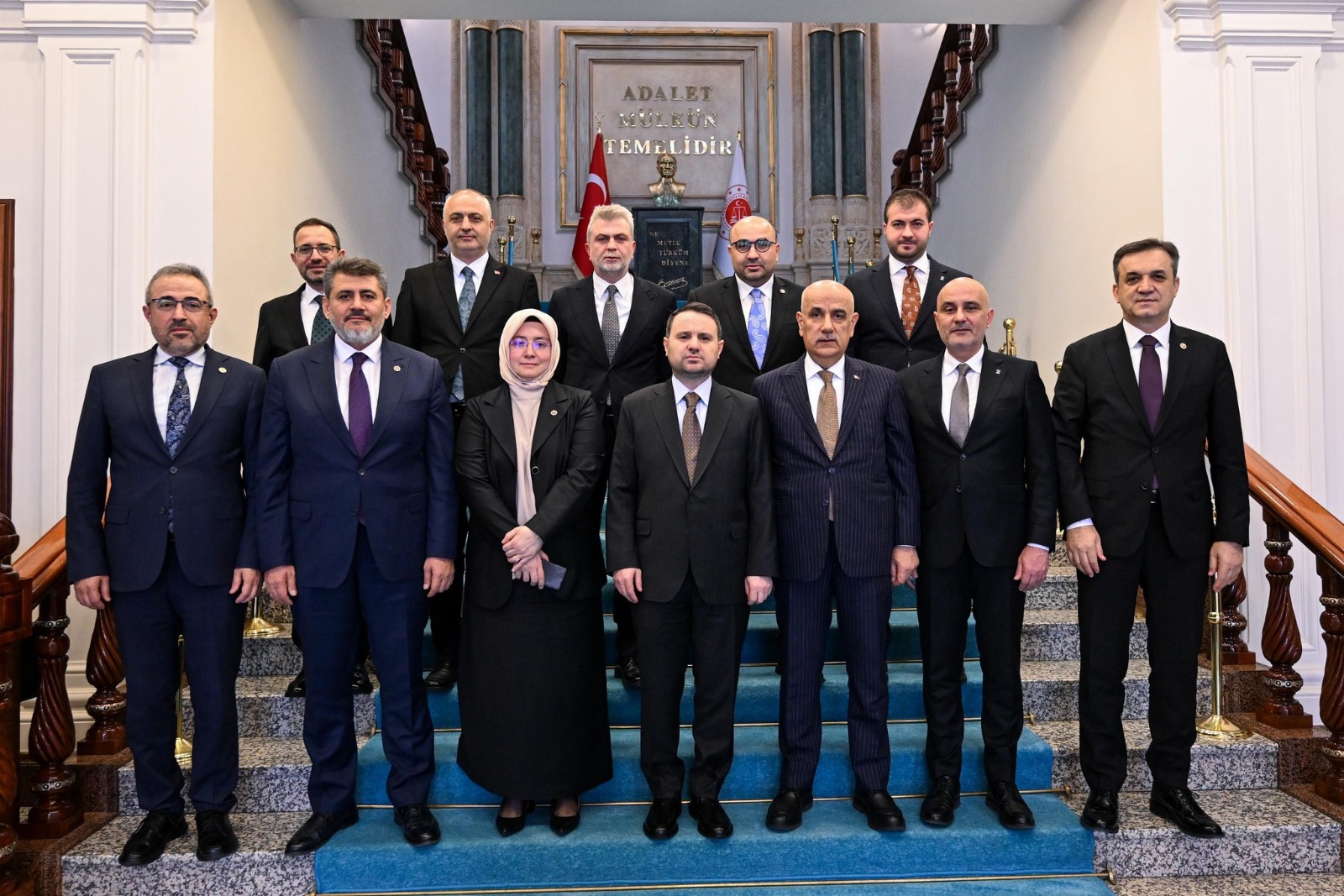 Kahramanmaraş’tan  giden  Adalet  ve  Kalkınma  Partisi heyeti, Ankara’da Akın Gürlek’e