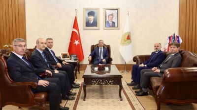 Kahramanmaraş Sütçü İmam Üniversitesi Rektörü Prof. Dr. İbrahim Taner Okumuş,