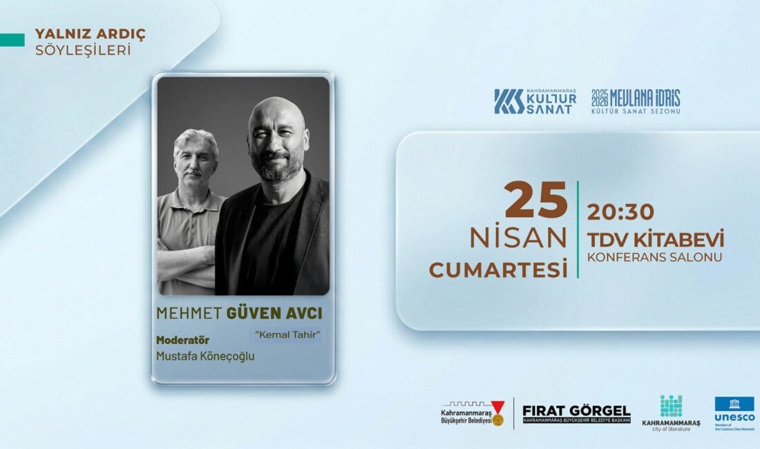 Büyükşehir Belediyesi, 25 Nisan Cumartesi günü TDV Kitabevi Konferans Salonu’nda
