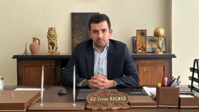 Kahramanmaraşlı iş insanı Ali Cesur Kaçmaz, 23 Nisan Ulusal Egemenlik