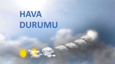 Meteorolojik verilere göre Kahramanmaraş genelinde bugün (4 Mayıs Pazartesi) hava