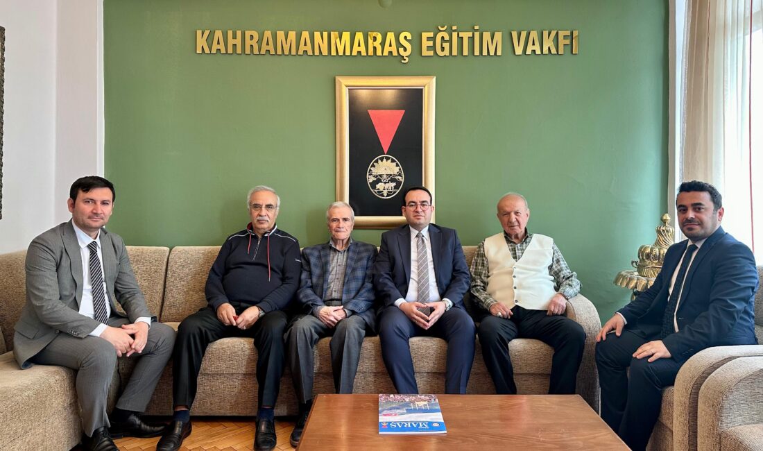 Kahramanmaraş Eğitim Vakfı, KABİYAD yönetimini vakıf merkezinde ağırladı.