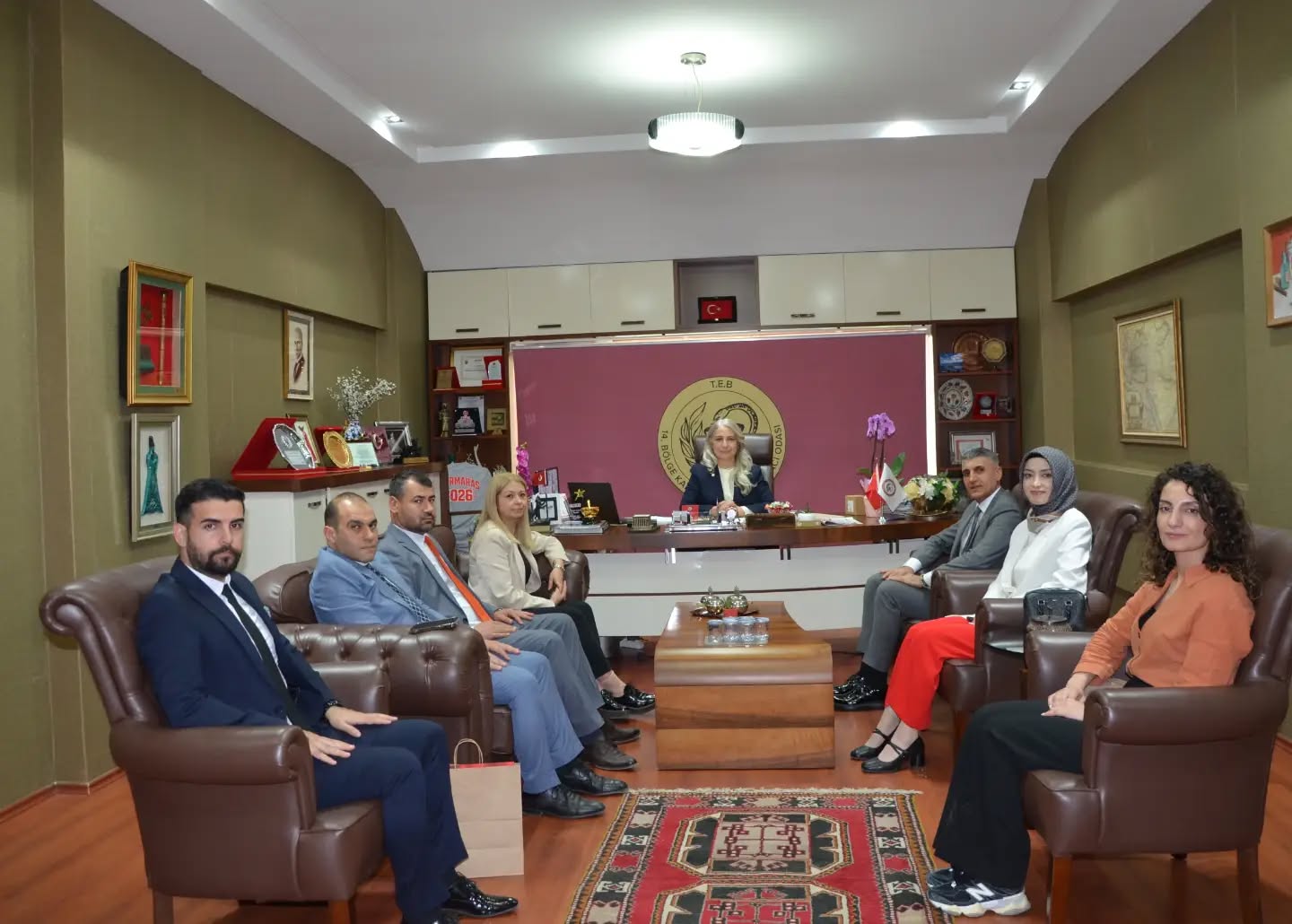 SGK’dan Kahramanmaraş Eczacılar Odası’na Ziyaret! 1 671753853 18113980345874001 4244467097543584647 n