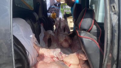 Kahramanmaraş’ta gerçekleştirilen yol ve gıda denetimlerinde, mevzuata aykırı şekilde taşındığı