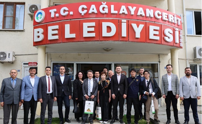 Kahramanmaraş Çağlayancerit ilçesi, Japonya’nın ceviz üretimiyle öne çıkan Tomi City