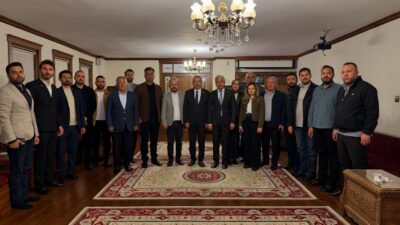 AK Parti Kahramanmaraş Milletvekili İrfan Karatutlu, MÜSİAD Kahramanmaraş Şubesi’ni ziyaret