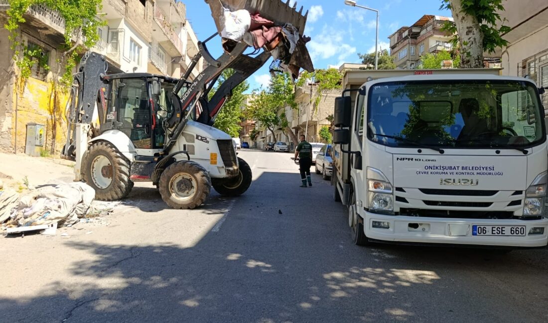 Onikişubat Belediyesi, Kurban Bayramı süresince vatandaşların bayramı daha temiz, sağlıklı