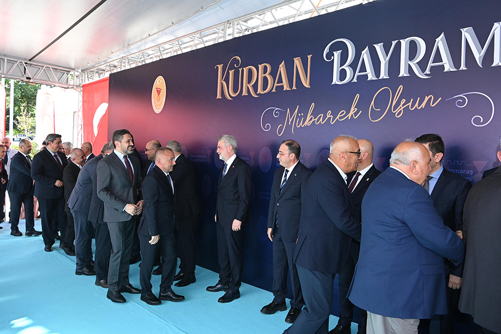 Kahramanmaraş Bayramlaştı! 1 Bayramlasma Toreni 2