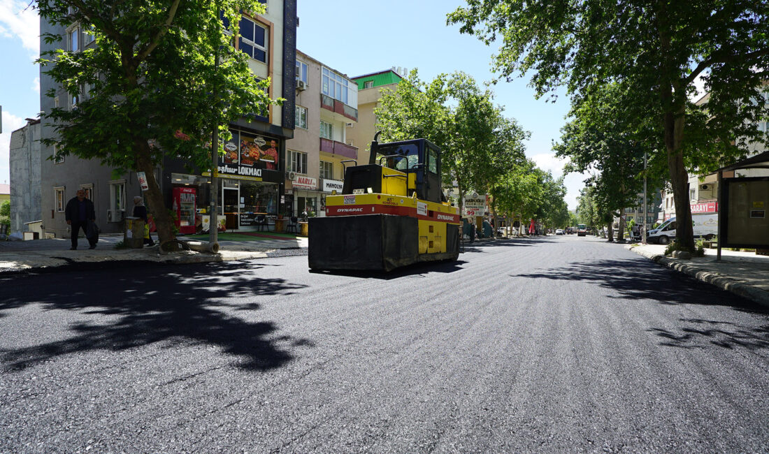 Büyükşehir Belediyesi, şehir merkezinin ulaşımdaki can damarlarından Cahit Zarifoğlu Caddesi’de