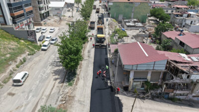 Büyükşehir Belediyesi, Dulkadiroğlu’nun en işlek arterlerinden Şeyh Şamil Caddesi ve