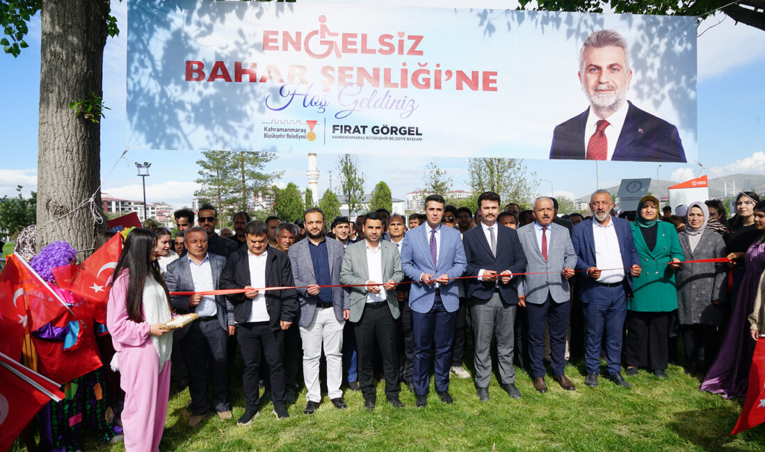Büyükşehir Belediyesi, özel gereksinimli çocuklar ve ailelerinin katılımıyla Elbistan’da “Engelsiz
