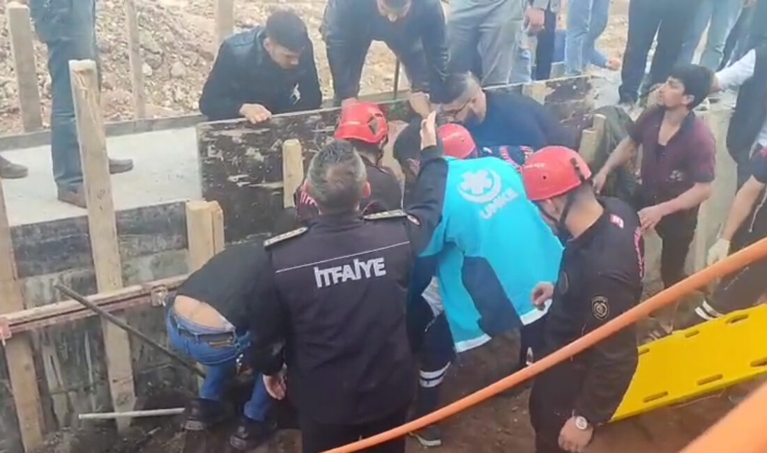 Kahramanmaraş’ta altyapı çalışmaları sırasında yaşanan göçük paniğe neden oldu. Olay,
