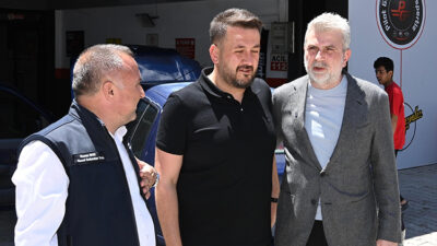 Şehir merkezinin en önemli ulaşım akslarından Cahit Zarifoğlu Caddesi’nde yürütülen