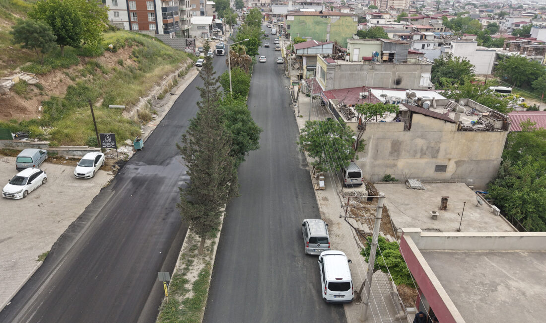 Büyükşehir Belediyesi, Dulkadiroğlu’nun en işlek güzergâhlarından Şeyh Şamil Caddesi’nde başlattığı
