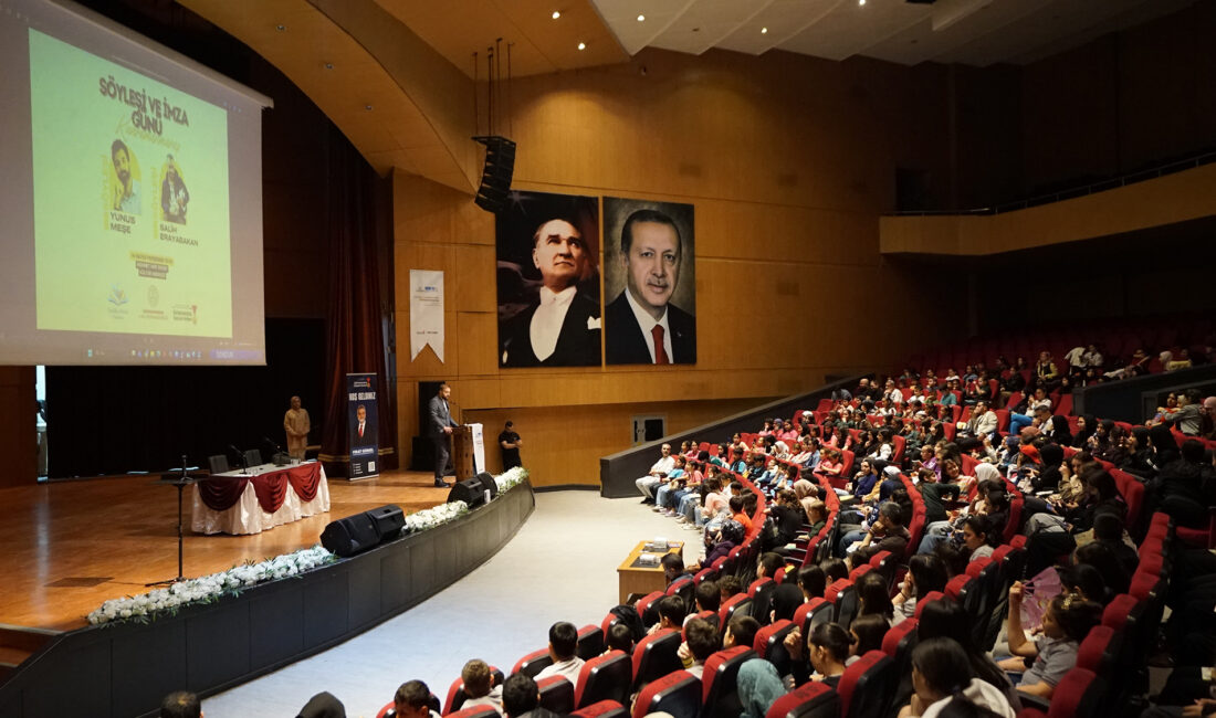 Büyükşehir Belediyesinin “Okur – Yazar Buluşmaları” etkinliklerinde çocuk edebiyatının sevilen