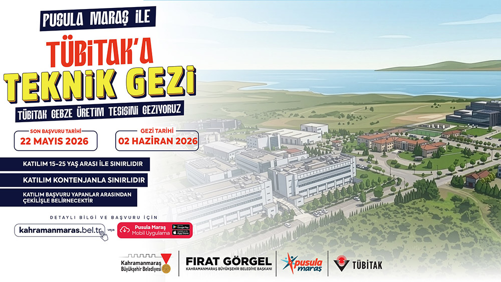 Büyükşehir Belediyesinin gençlik markası Pusula Maraş, 15-25 yaş aralığındaki gençlere