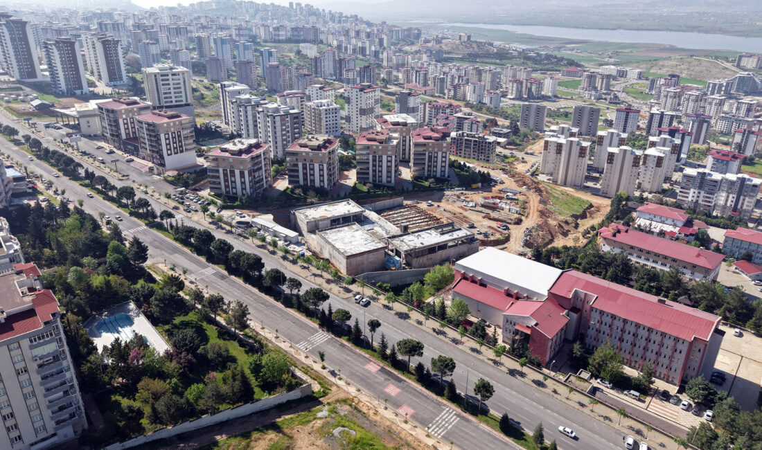 Büyükşehir Belediyesi tarafından 370 Milyonluk yatırımla Yamaçtepe Mahallesi’nde hayata geçirilen