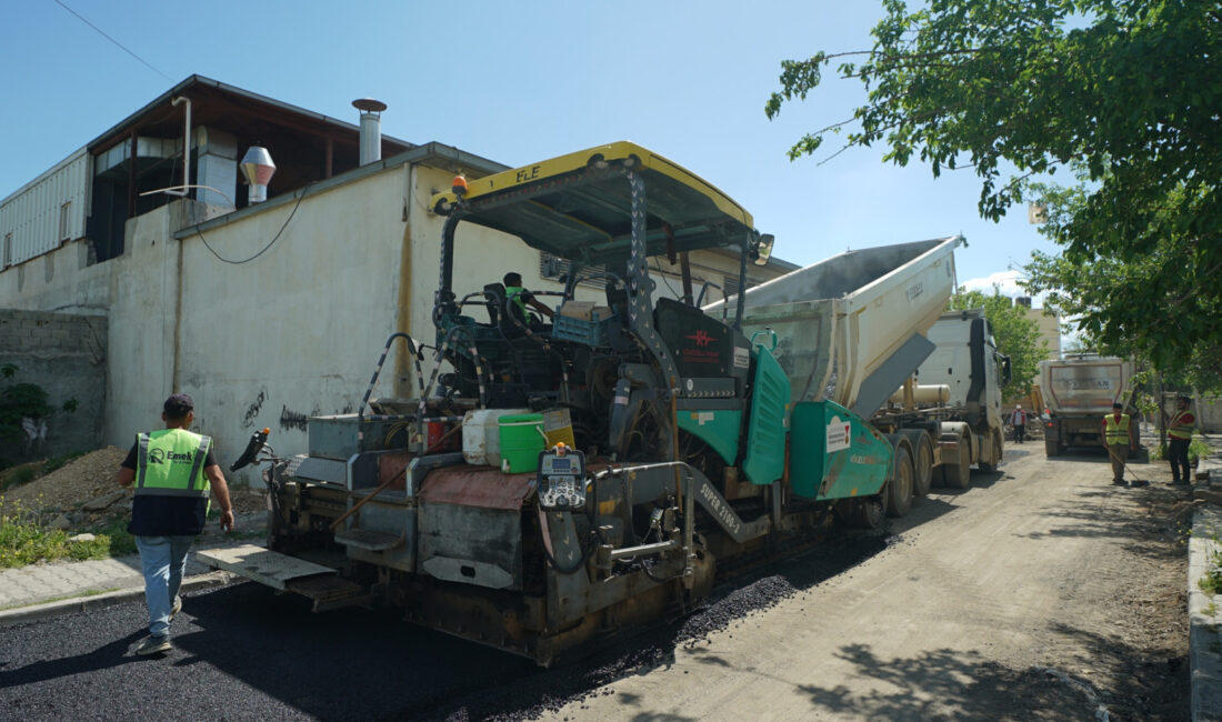 KASKİ, Dulkadiroğlu Yavuz Selim Mahallesi 73015. Sokak’ta altyapı çalışmaları esnasında