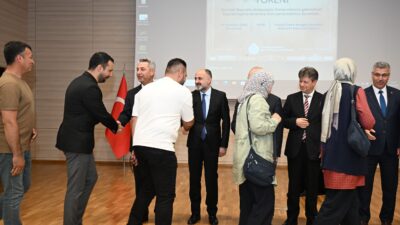 Kahramanmaraş Sütçü İmam Üniversitesinde (KSÜ) Kurban Bayramı dolayısıyla geleneksel bayramlaşma