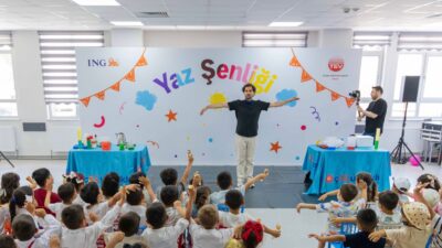 Kahramanmaraş’taki ING Türkiye – Türk Eğitim Vakfı Anaokulu öğrencileri için