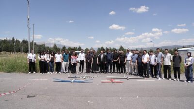 Kahramanmaraş İstiklal Üniversitesi (KİÜ) öğrencileri tarafından tasarlanan insansız hava aracı