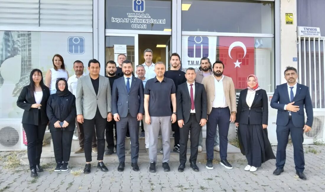 TMMOB İnşaat Mühendisleri Odası Kahramanmaraş Temsilciliği’nde merakla beklenen olağan genel