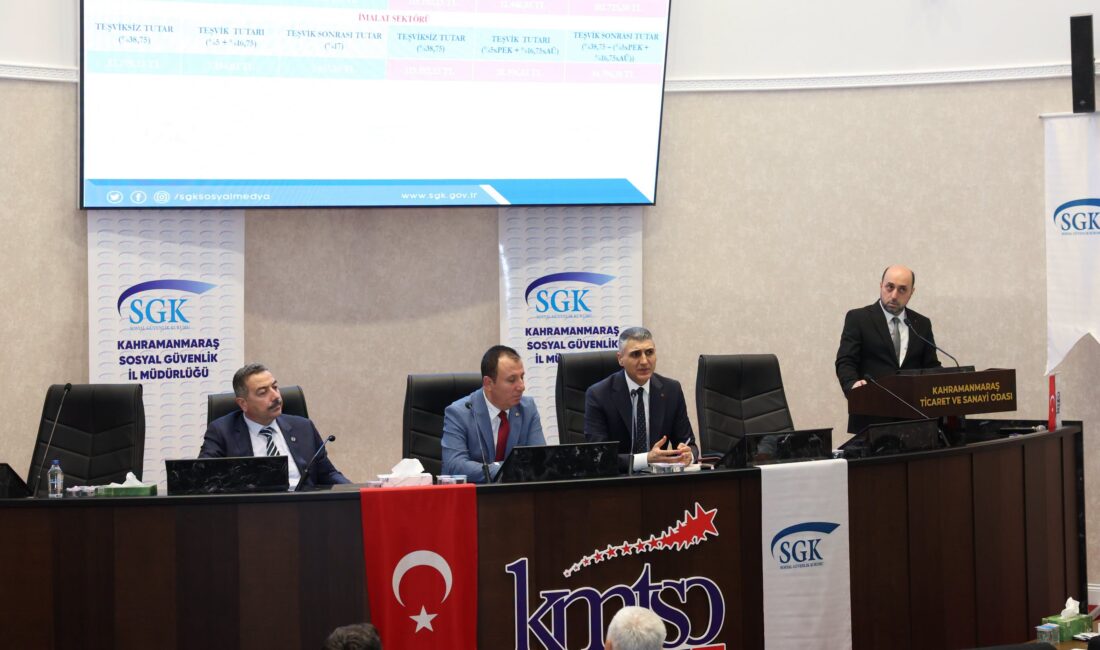 Kahramanmaraş Ticaret ve Sanayi Odası (KMTSO) ev sahipliğinde, işverenler ve