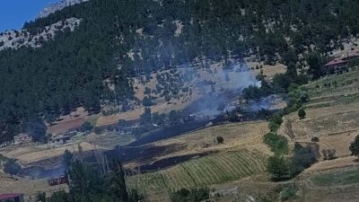 Kahramanmaraş’ta aynı gün içinde iki farklı noktada çıkan orman ve