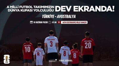 Büyükşehir Belediyesi, A Milli Futbol Takımı’nın Dünya Kupası D Grubu’nda;
