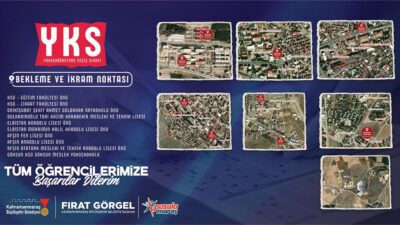 Büyükşehir Belediyesi, 20 ve 21 Haziran tarihleri arasında gerçekleştirilecek YKS