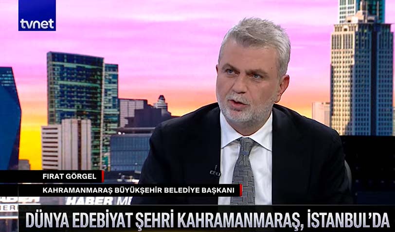 TVNET stüdyosunda canlı yayın konuğu olan Başkan Fırat Görgel, “Oluşturduğumuz