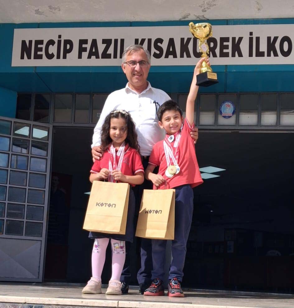 Kahramanmaraşlı Minik Satranççı Türkiye Şampiyonu oldu! 2 DEM1 1