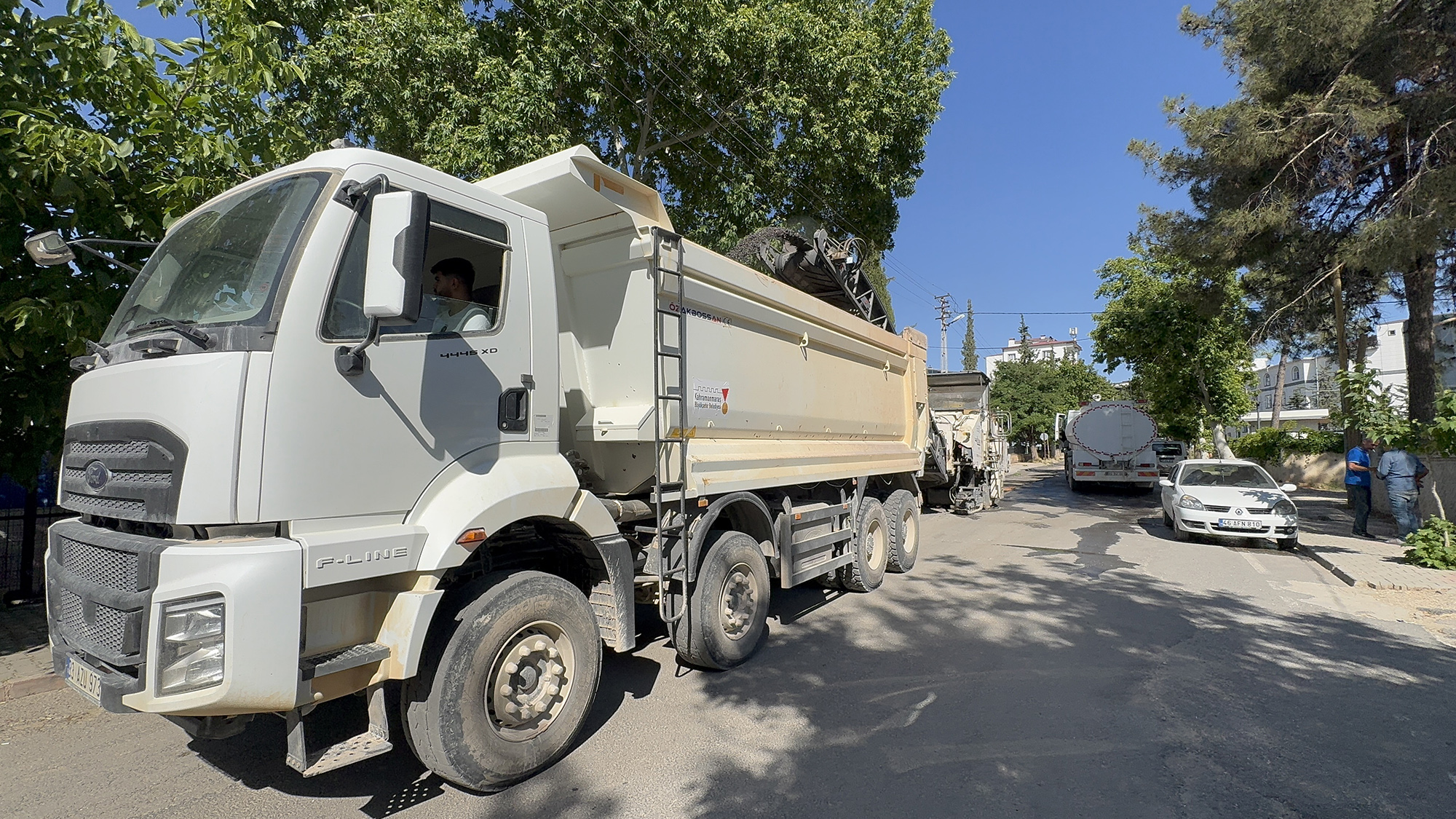 Kahramanmaraş’ta Üç Kritik Caddede Çalışmalar Başladı, Sırada Sıcak Asfalt Var! 2 Pazarcik 1